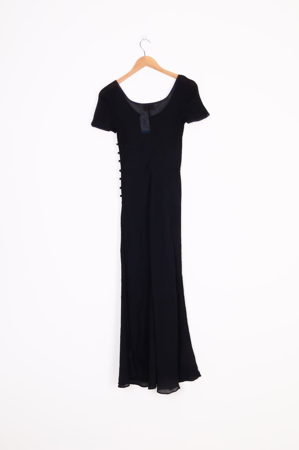 Penny Sage Womens Black Dress Size 8