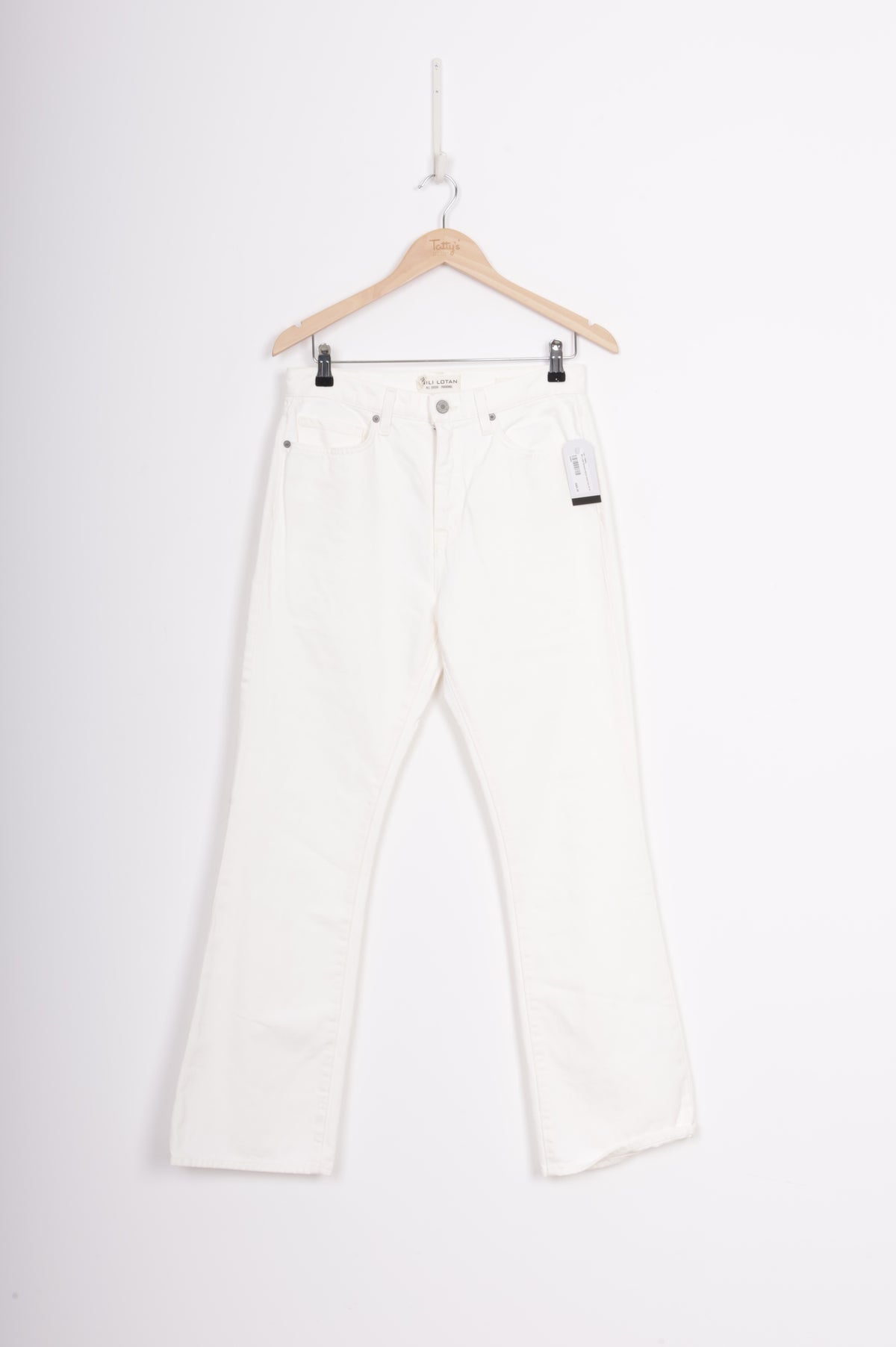 Nili Lotan Womens White Pants Size W 28