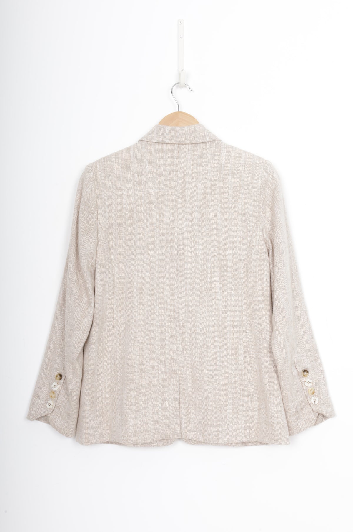 Lania the Label Womens Beige Blazer Size 10
