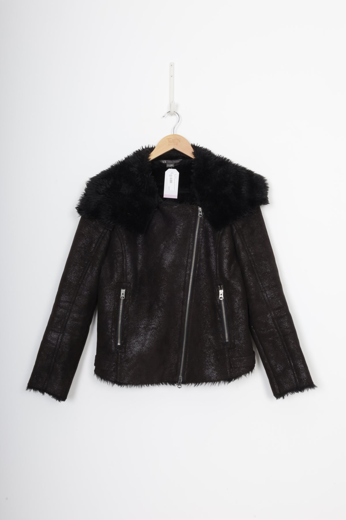 Armani Exchange Unisex Black Jacket Size L