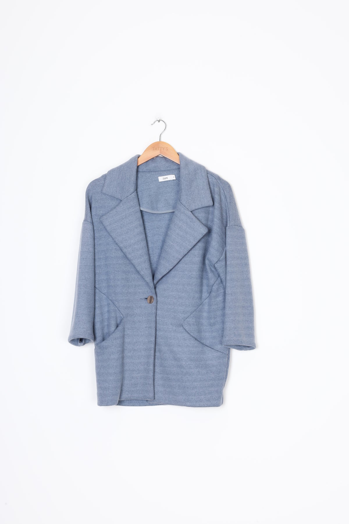 Liam Womens Blue Jacket Size S