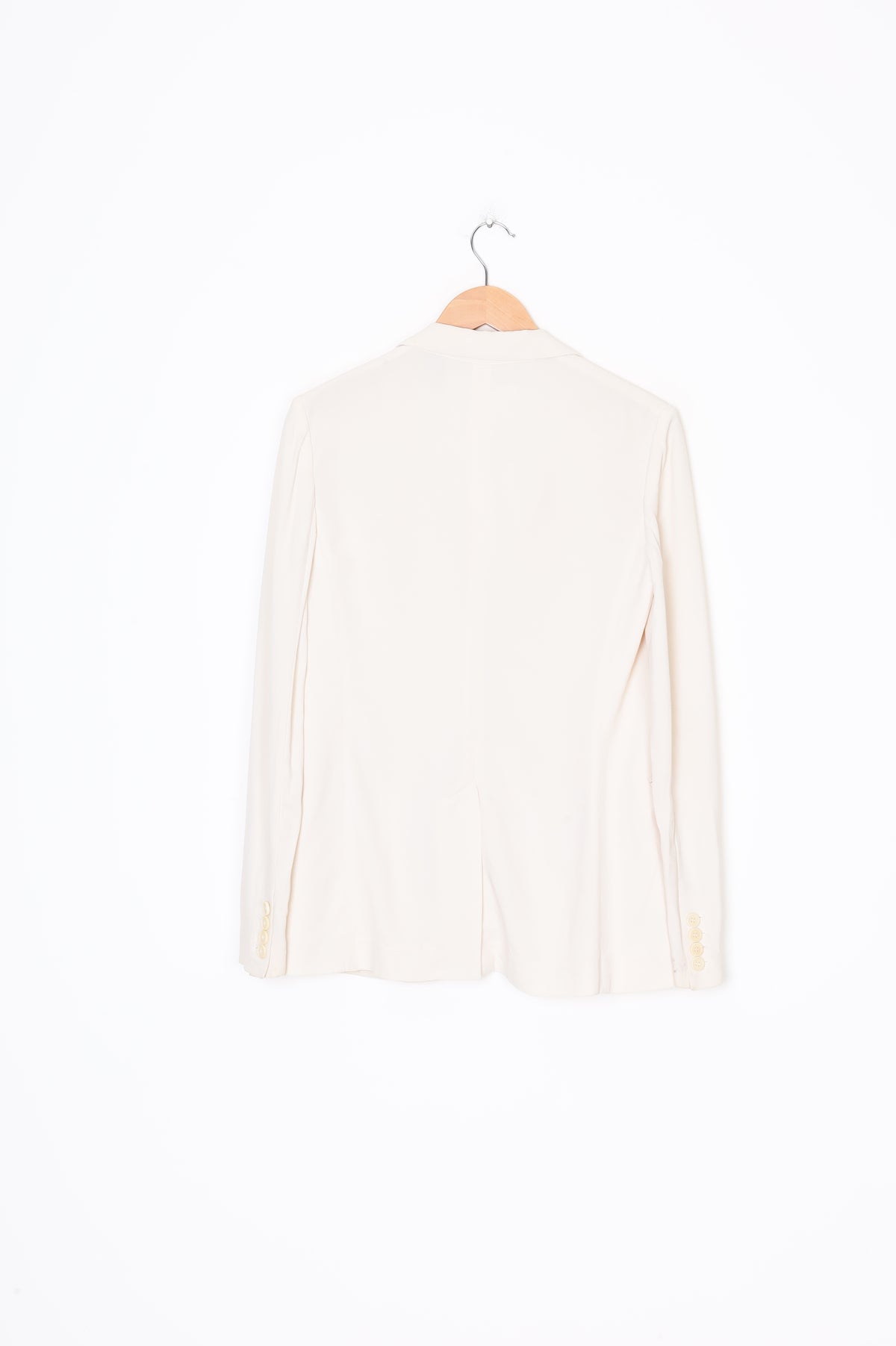Theory Womens Cream Blazer Size 4