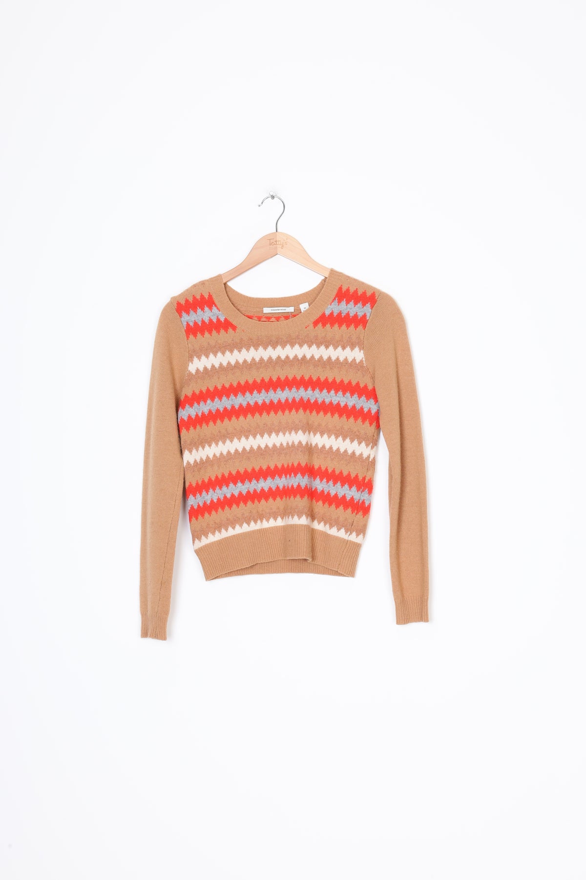 Country Road Womens Beige Jumper Size XS