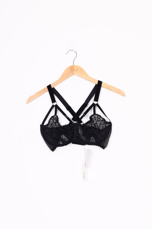 Lonely Womens Black Top Size 34