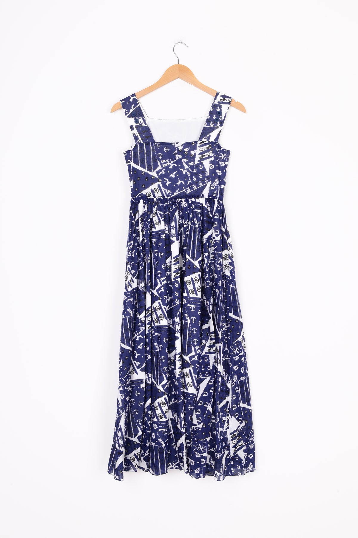 Seven Ten by Miho Kawahito Womens Blue Dress Size S
