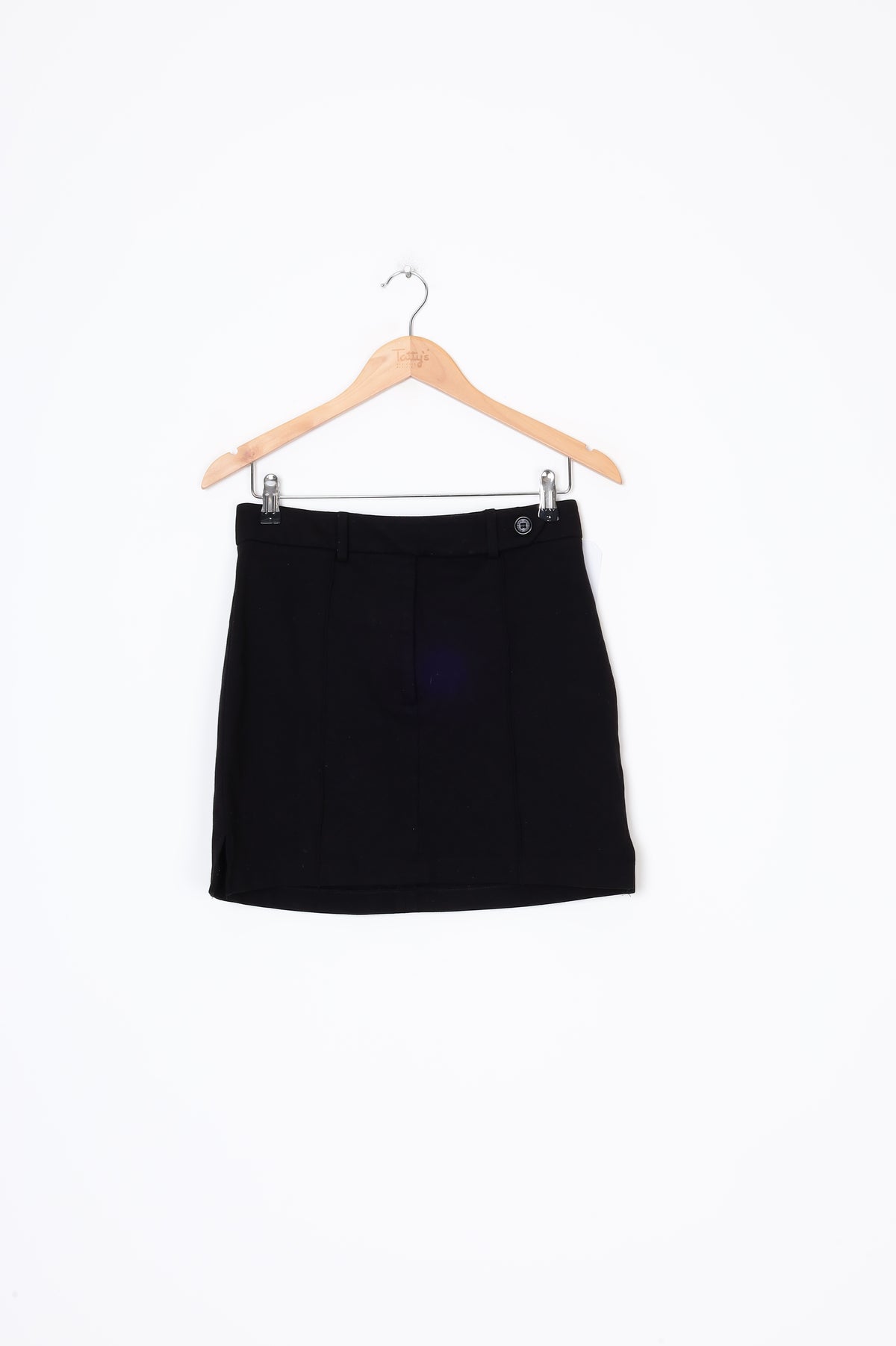 Anine Bing Womens Black Mini Skirt Size S