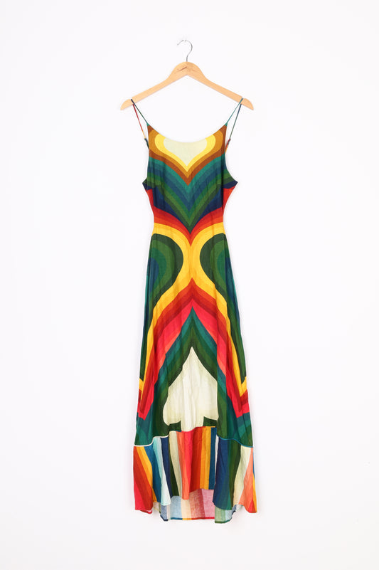 Farm Rio Womens Green Dress Size M