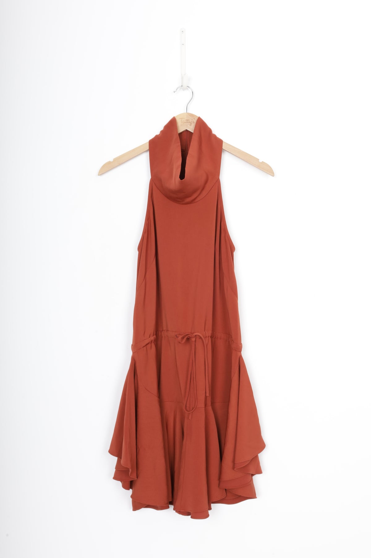 Shona Joy Womens Orange Dress Size 8