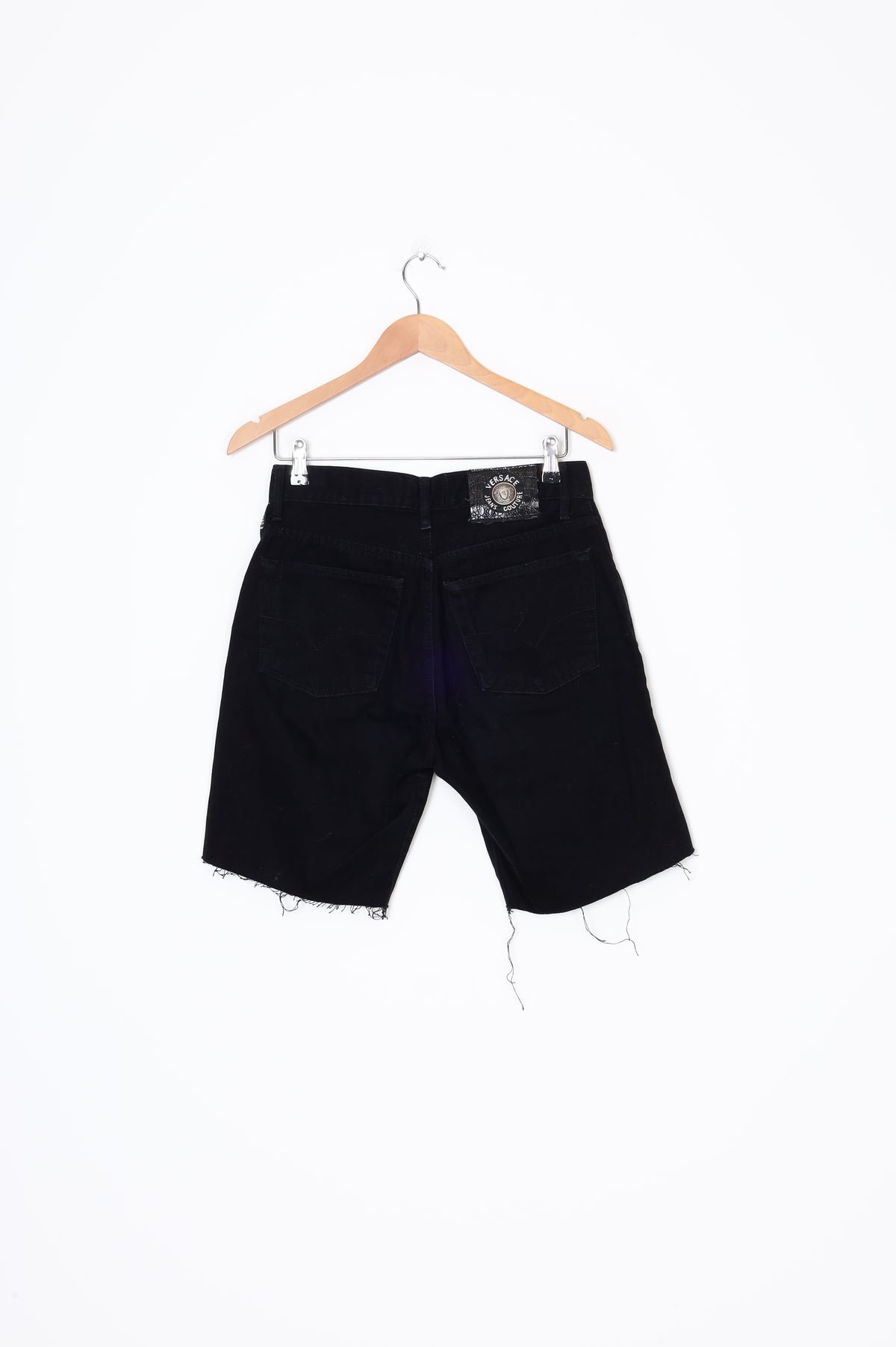 Versace Jeans Couture Womens Black Shorts Size EU 31