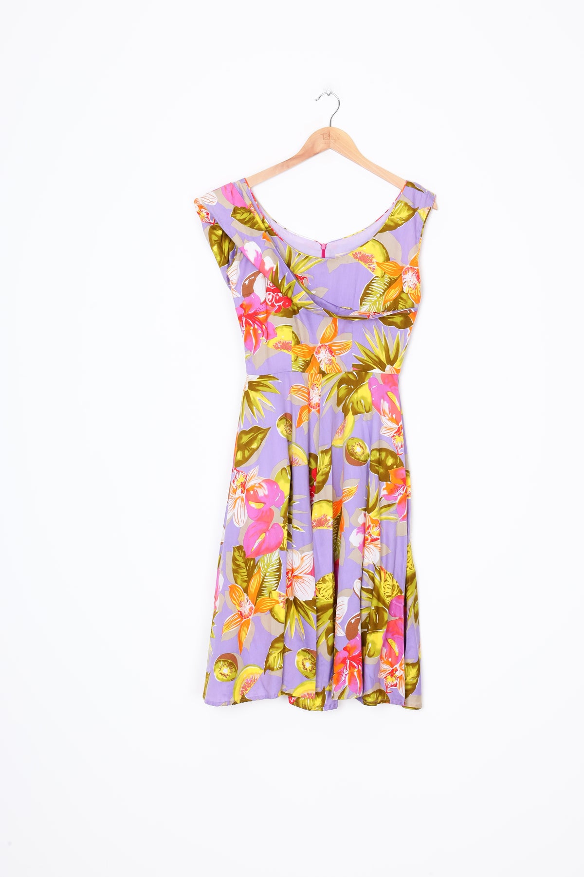 Cooper Womens Purple Dress Size 8
