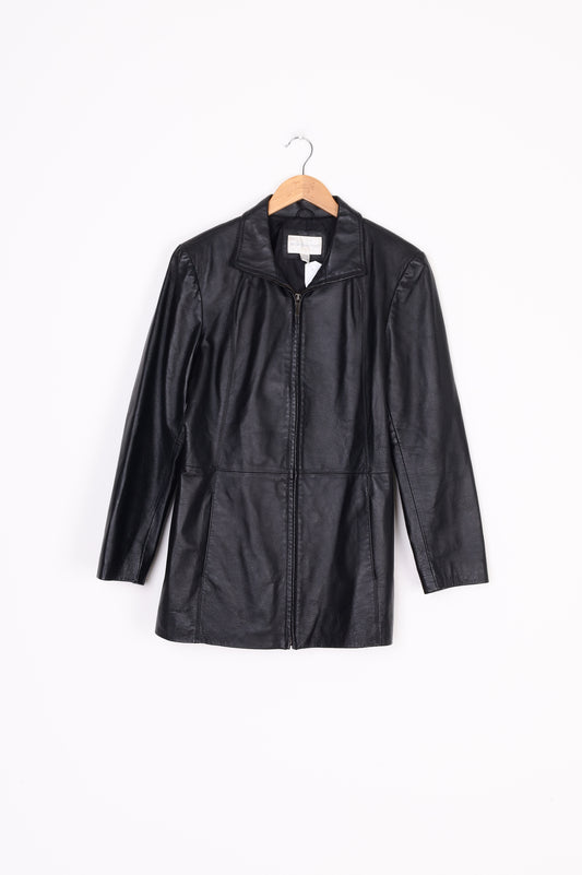Worthington Womens Black Jacket Size M