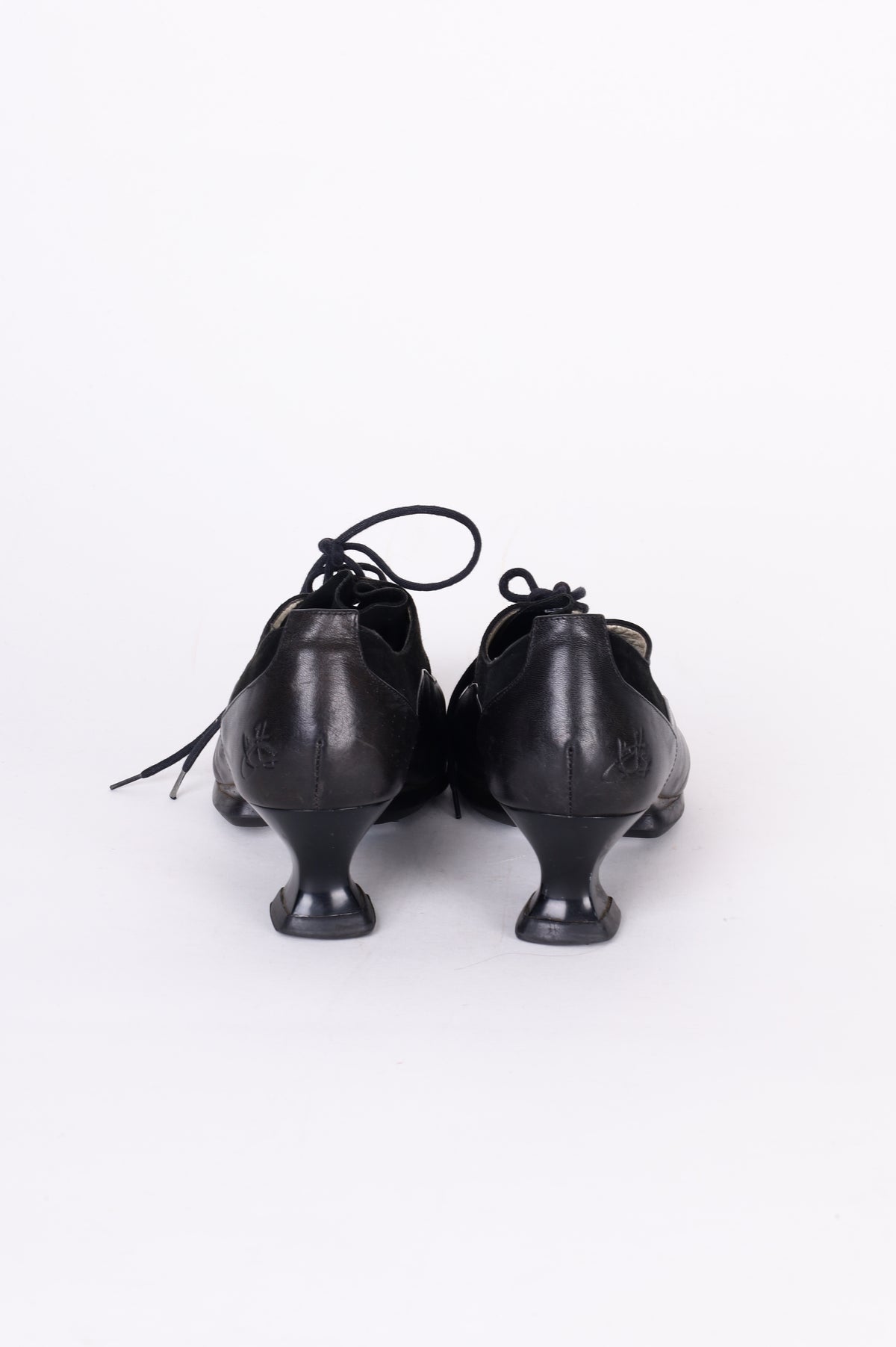 John Fluevog Womens Black Heels Size EU 37
