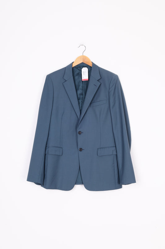 Prada Mens Blue Blazer Size 52