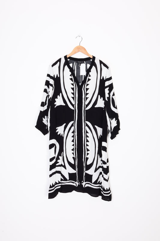 Verge Womens Black Dress Size XL