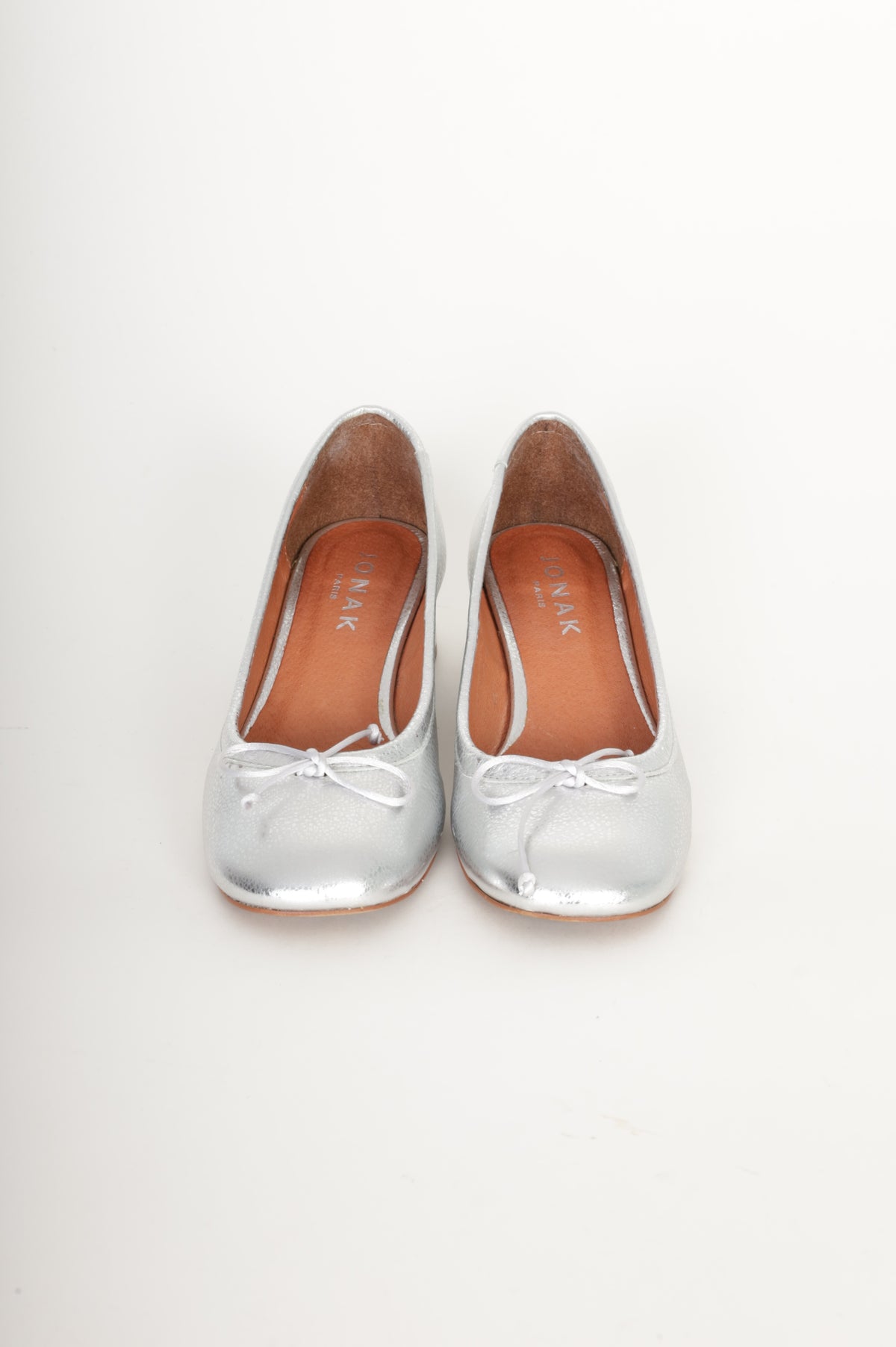 Jonak Paris Womens Metallic Heels Size EU 36