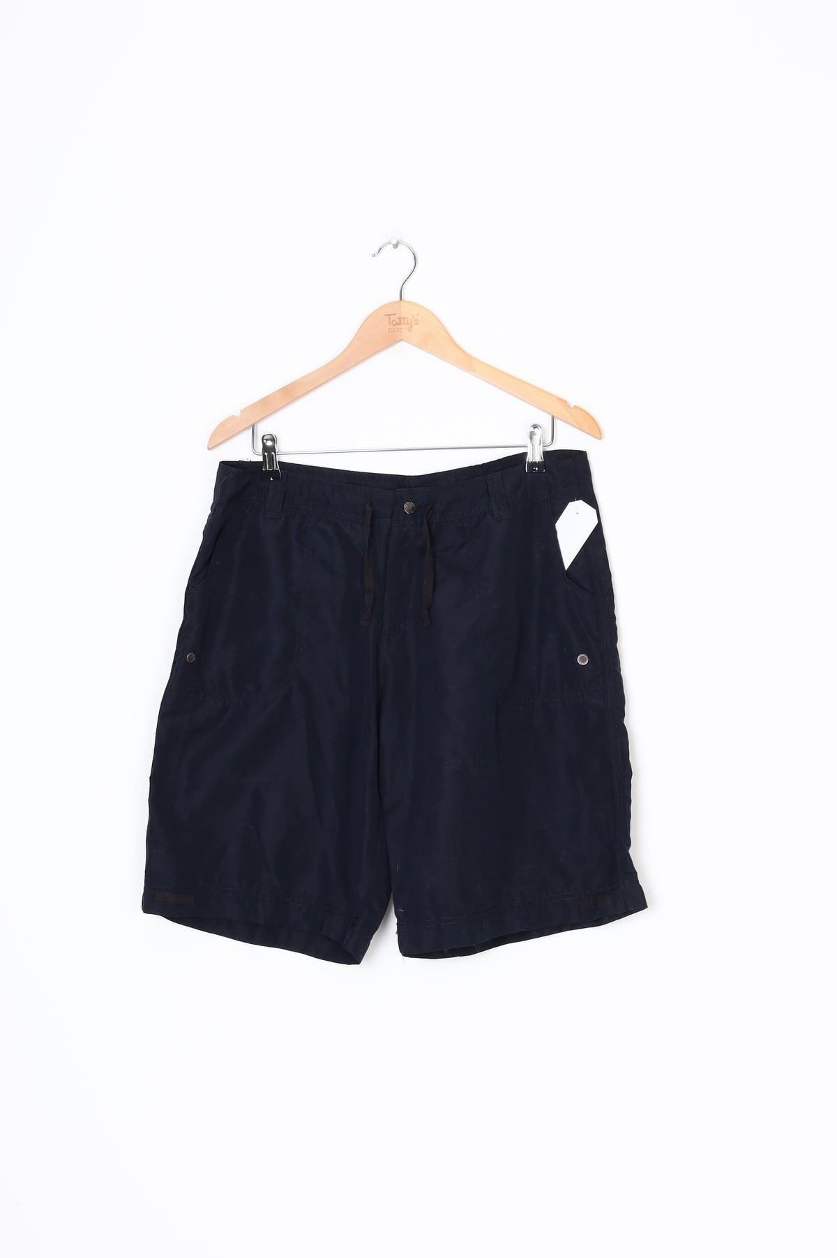 Moontide Womens Black Shorts Size 16