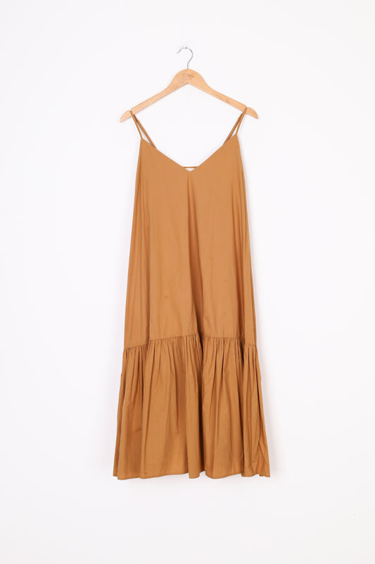 A&C Womens Brown Dress Size S
