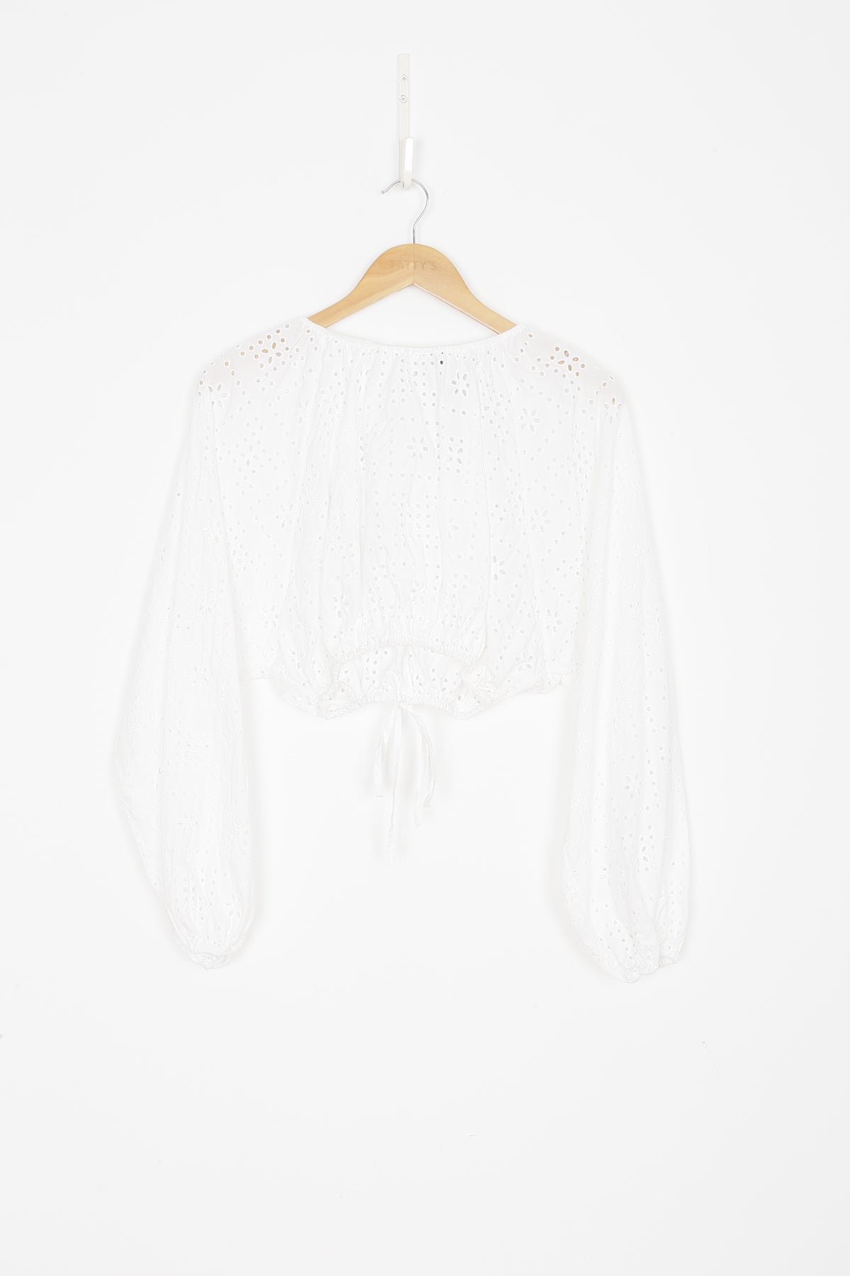 Matteau Womens White Top Size 10