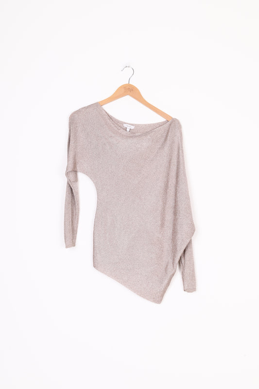 Reiss Womens Beige Top Size S