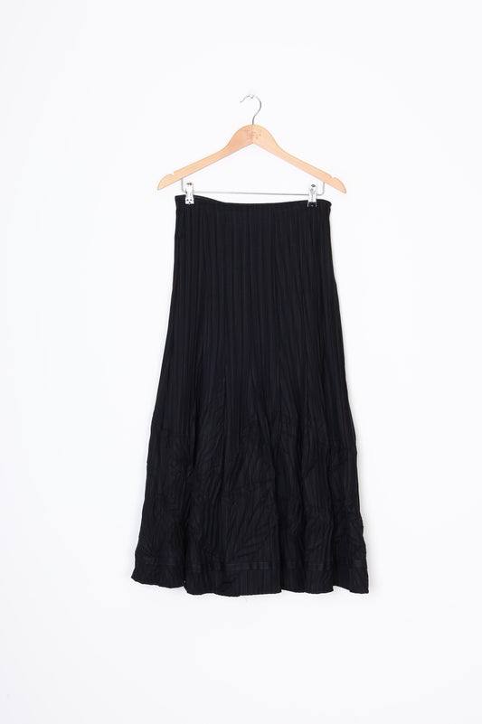 Bai Amour Womens Black Maxi Skirt Size XS