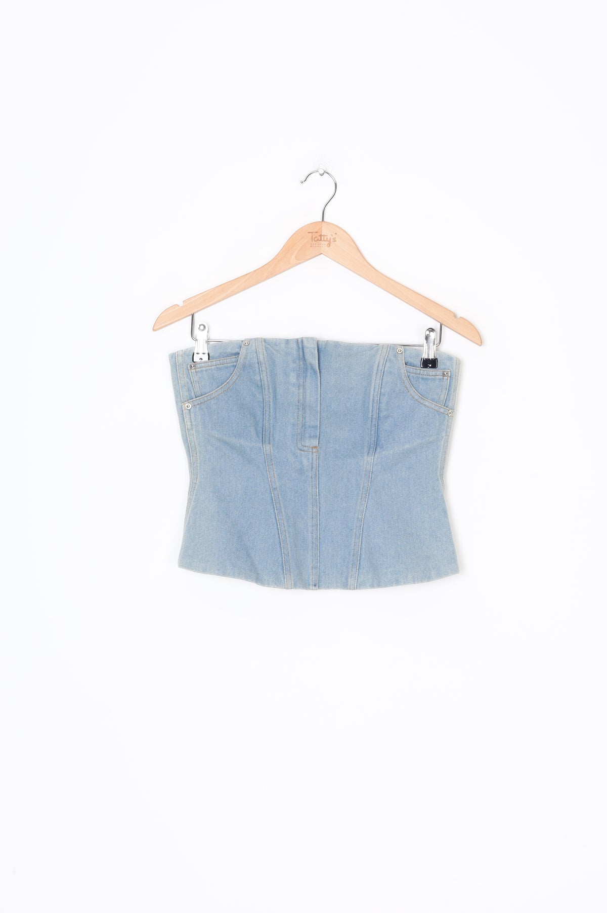 Paris Georgia Womens Blue Top Size S