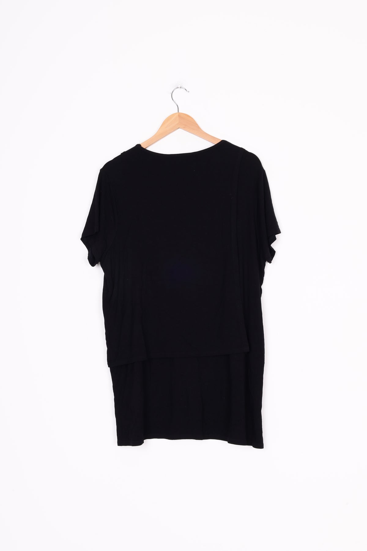 Sabatini Womens Black Top Size XL