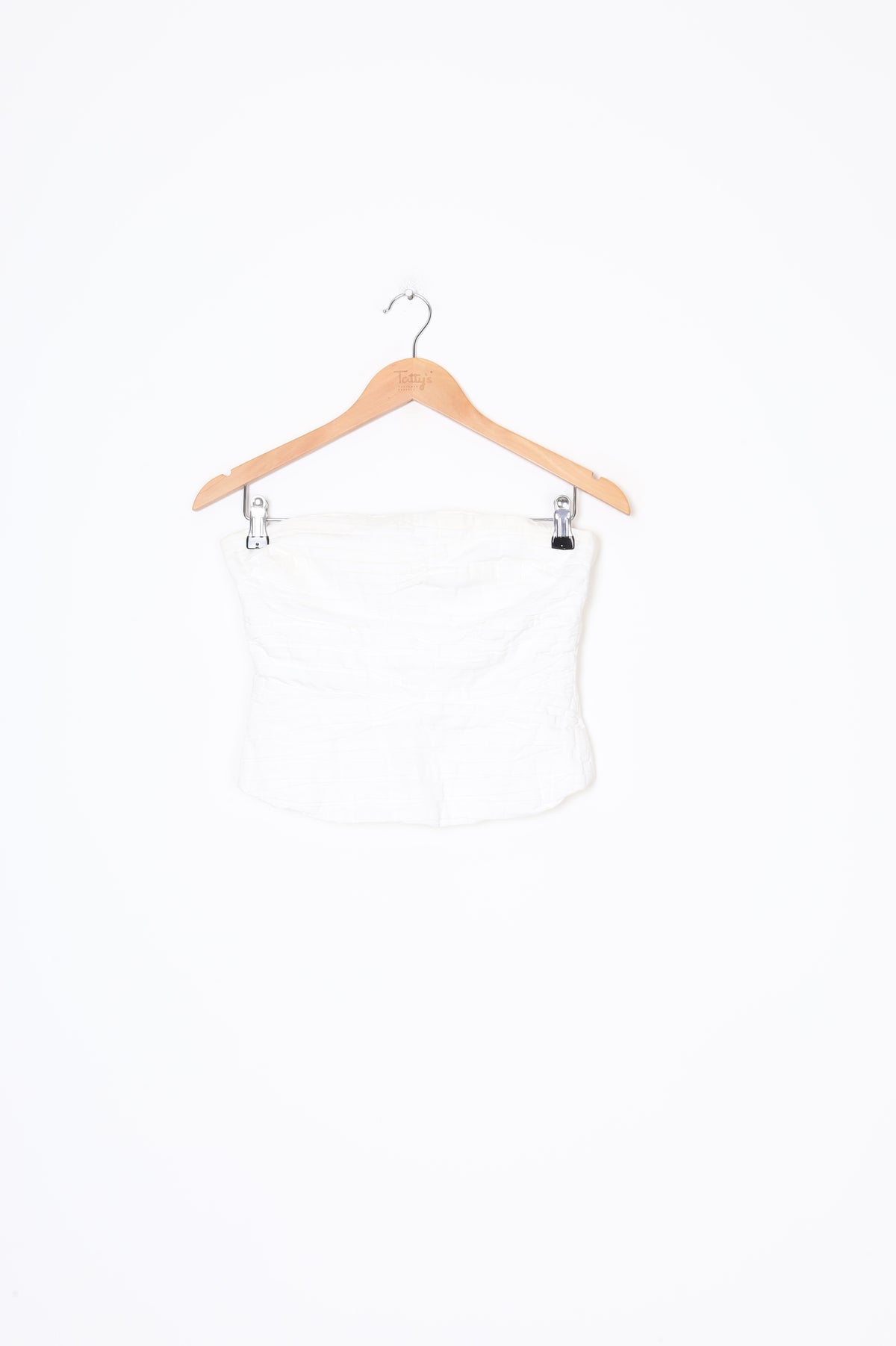 Aje. Womens White Top Size 8