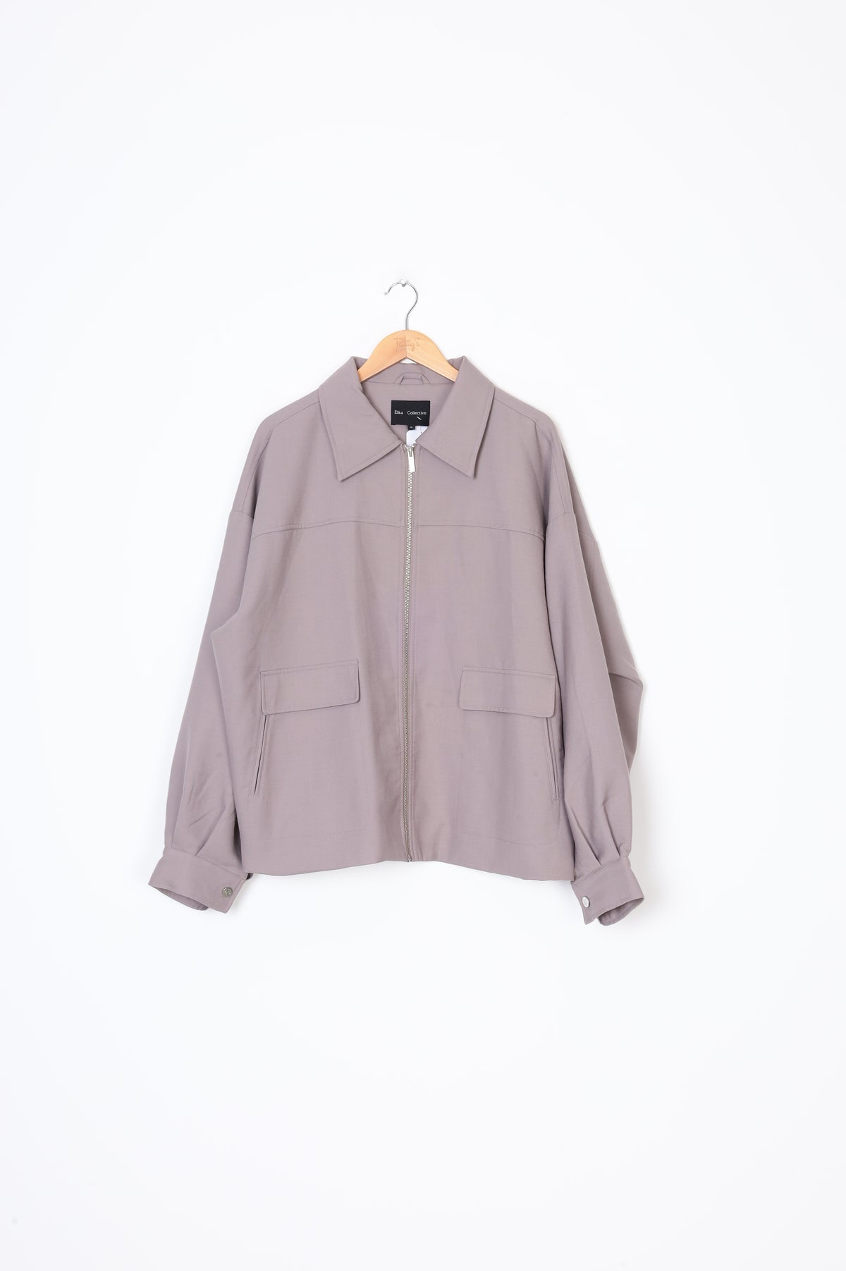 Elka Collective Womens Grey Jacket Size 12