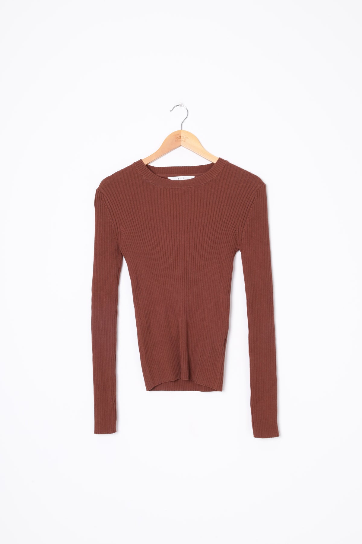 Max Womens Brown Top Size S