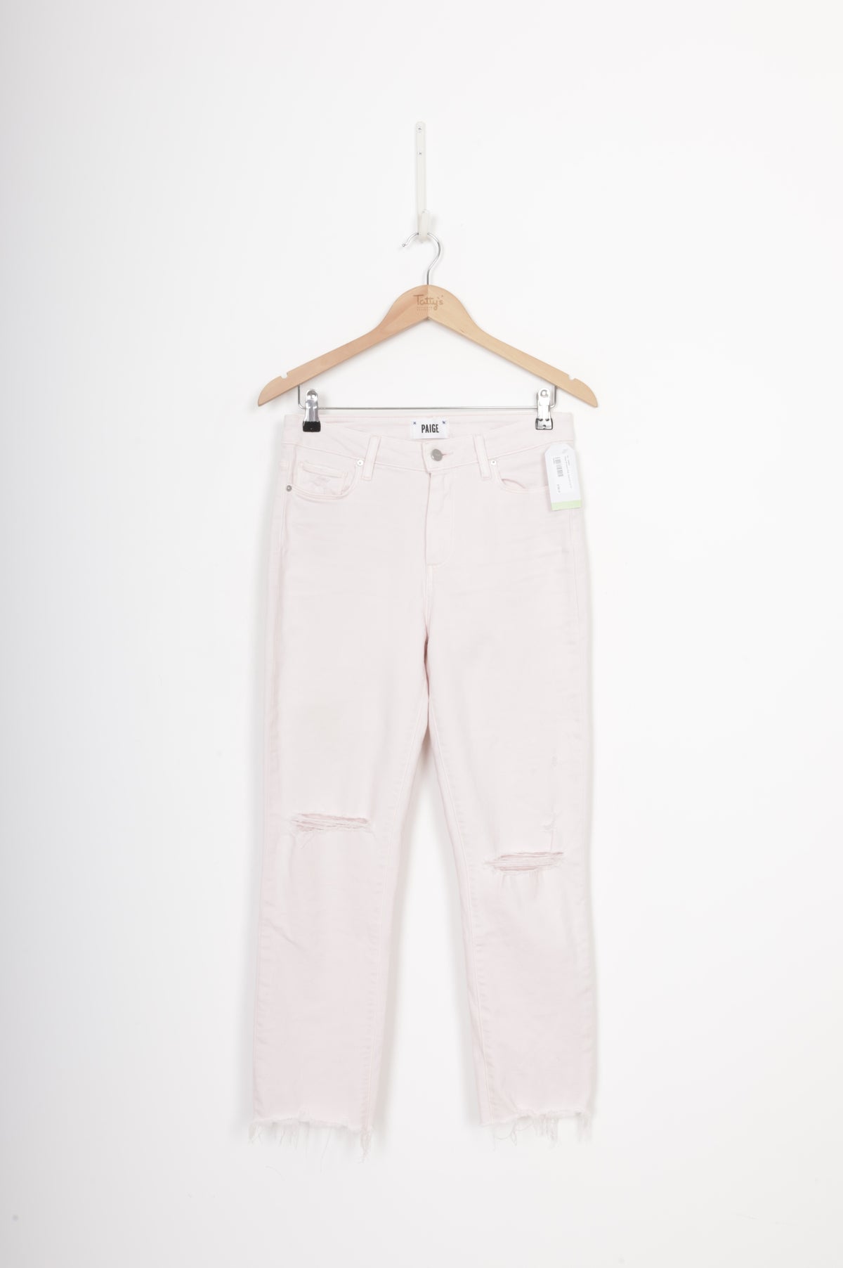 Paige Womens Pink Jeans Size W 28