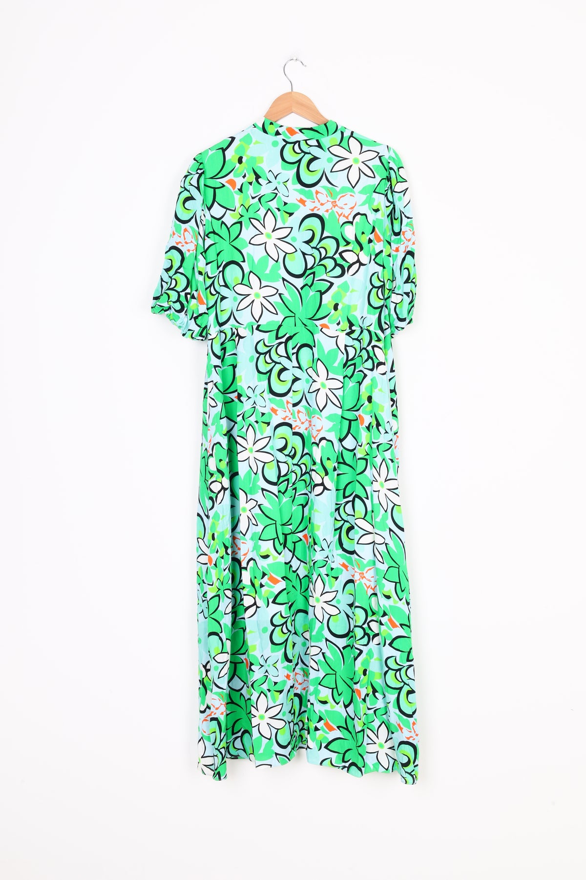 Augustine Womens Green Dress Size M