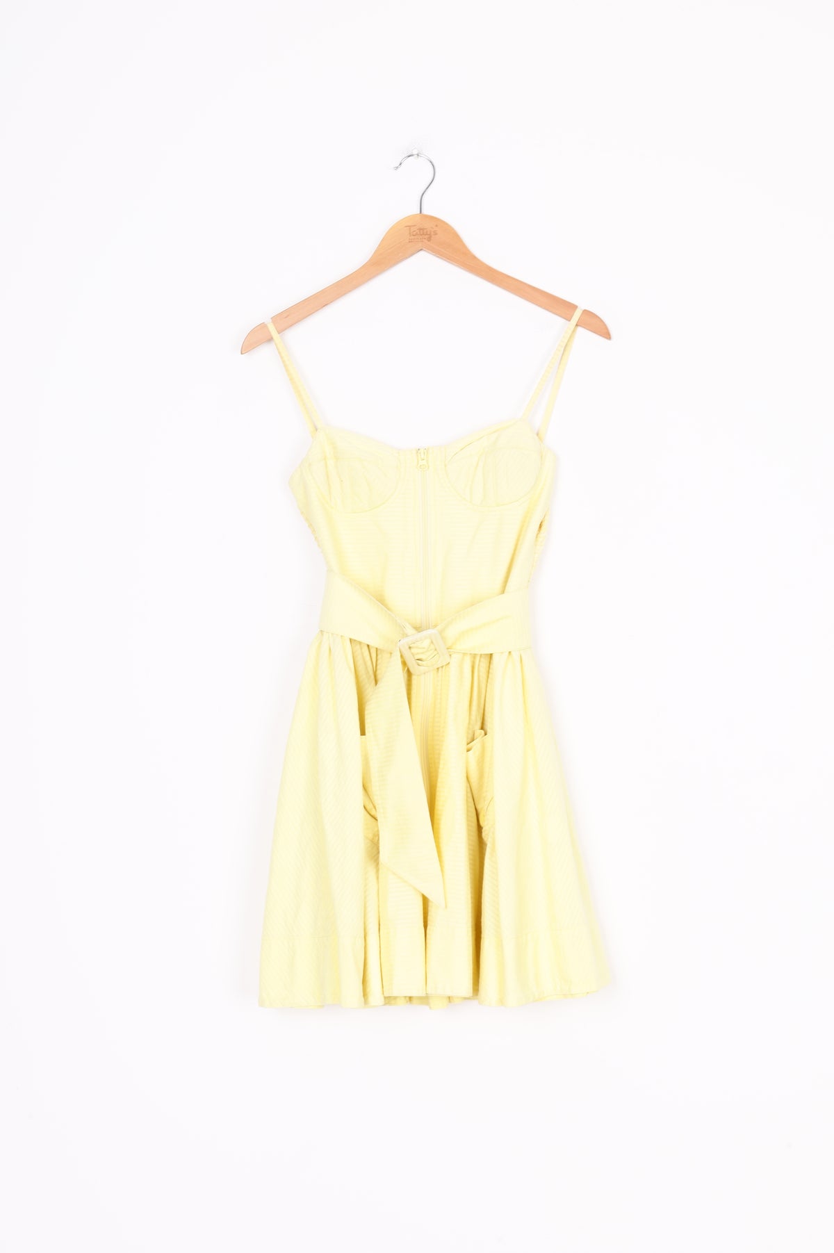 Mala Brajkovic Womens Yellow Dress Size 8