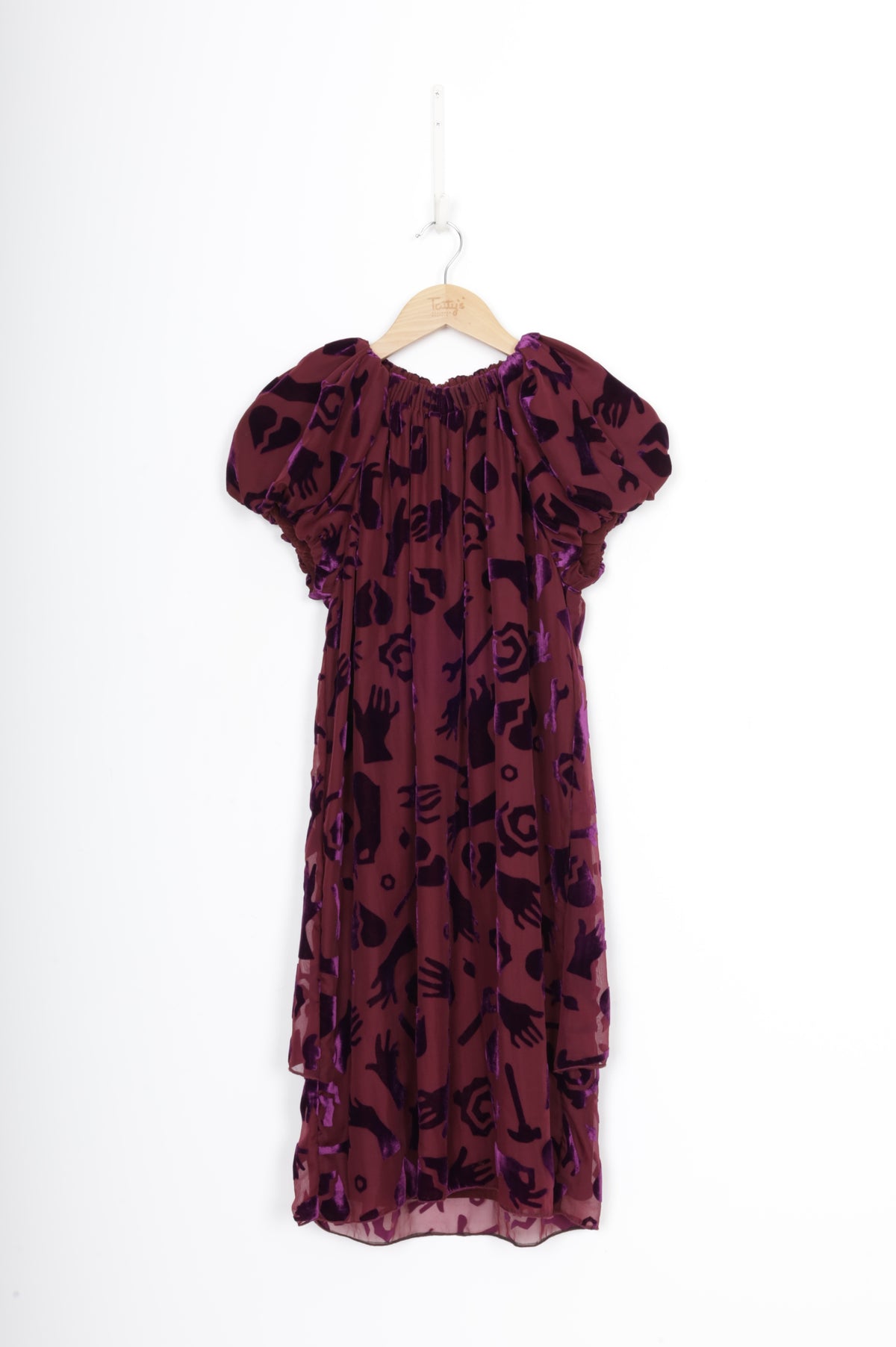 Karen Walker Womens Purple Dress Size 8
