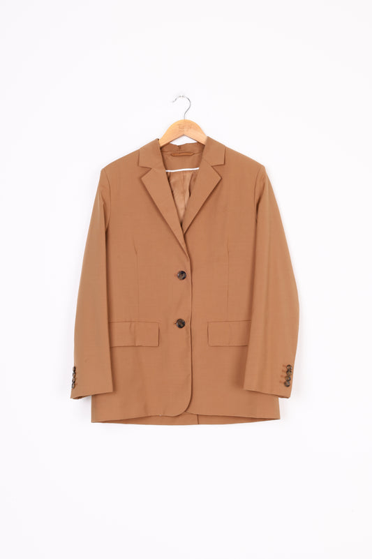 Cos Womens Brown Blazer Size 36