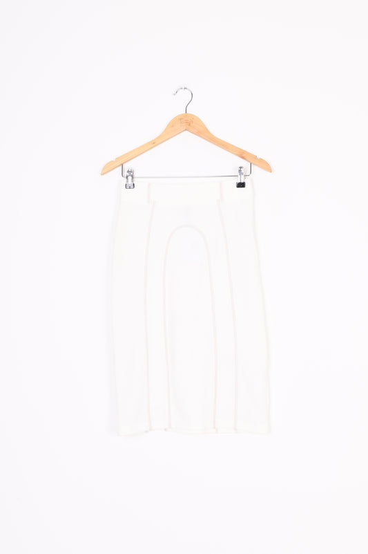 Sylvester Womens White Skirt Size S
