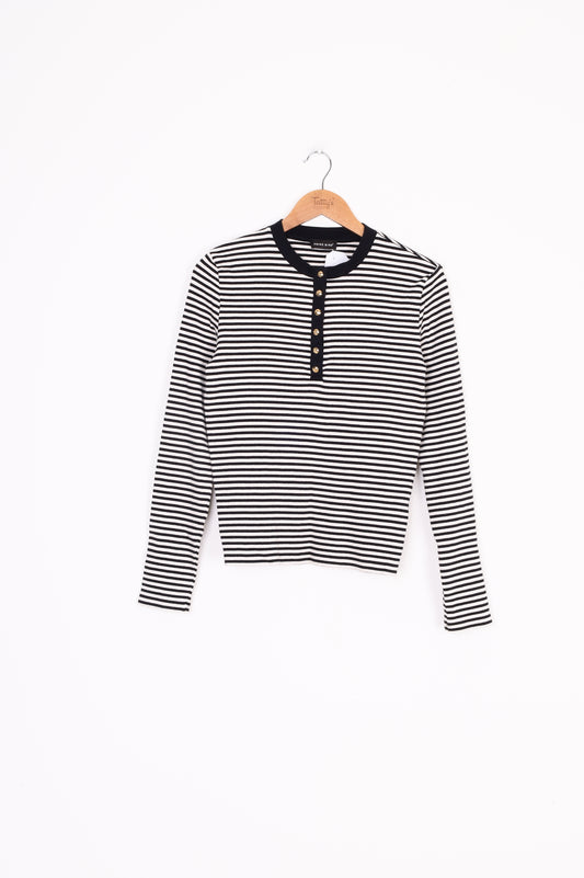 Anine Bing Womens Black Top Size S