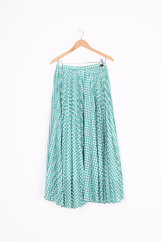 Seven Ten by Miho Kawahito Womens Green Maxi Skirt Size M