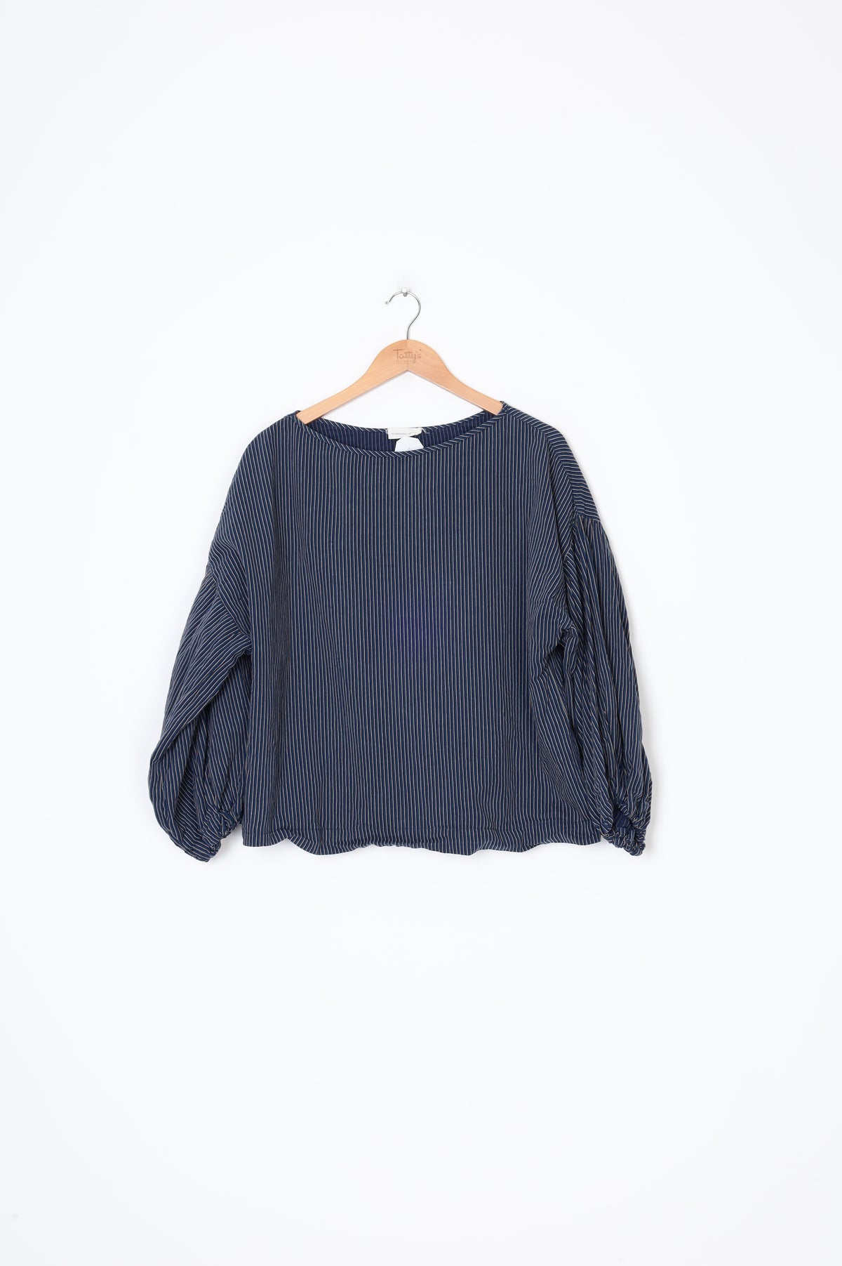 Dominique Healy Womens Blue Blouse Size M