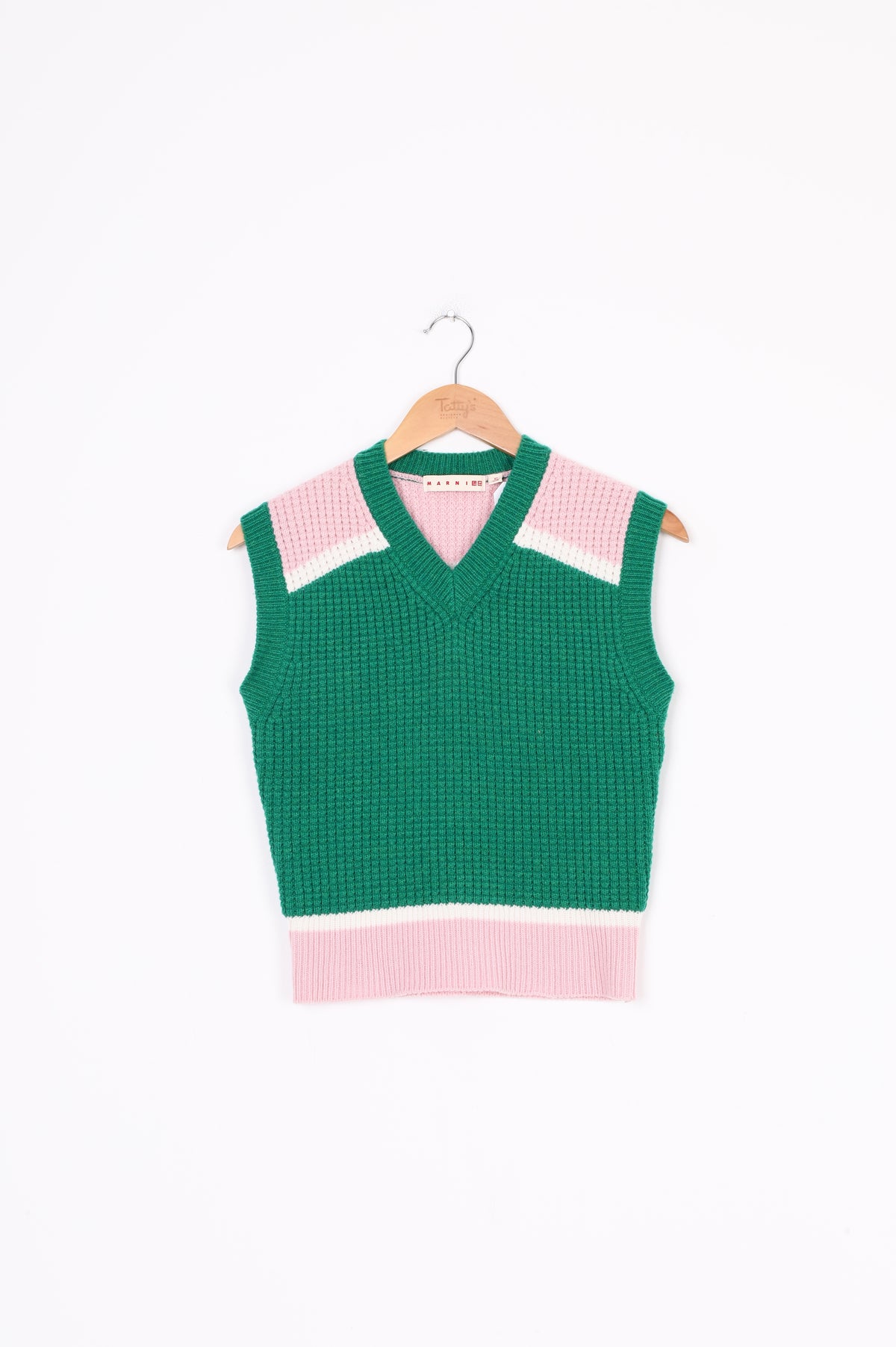 Marni x Uniqlo Womens Green Vest Size XS