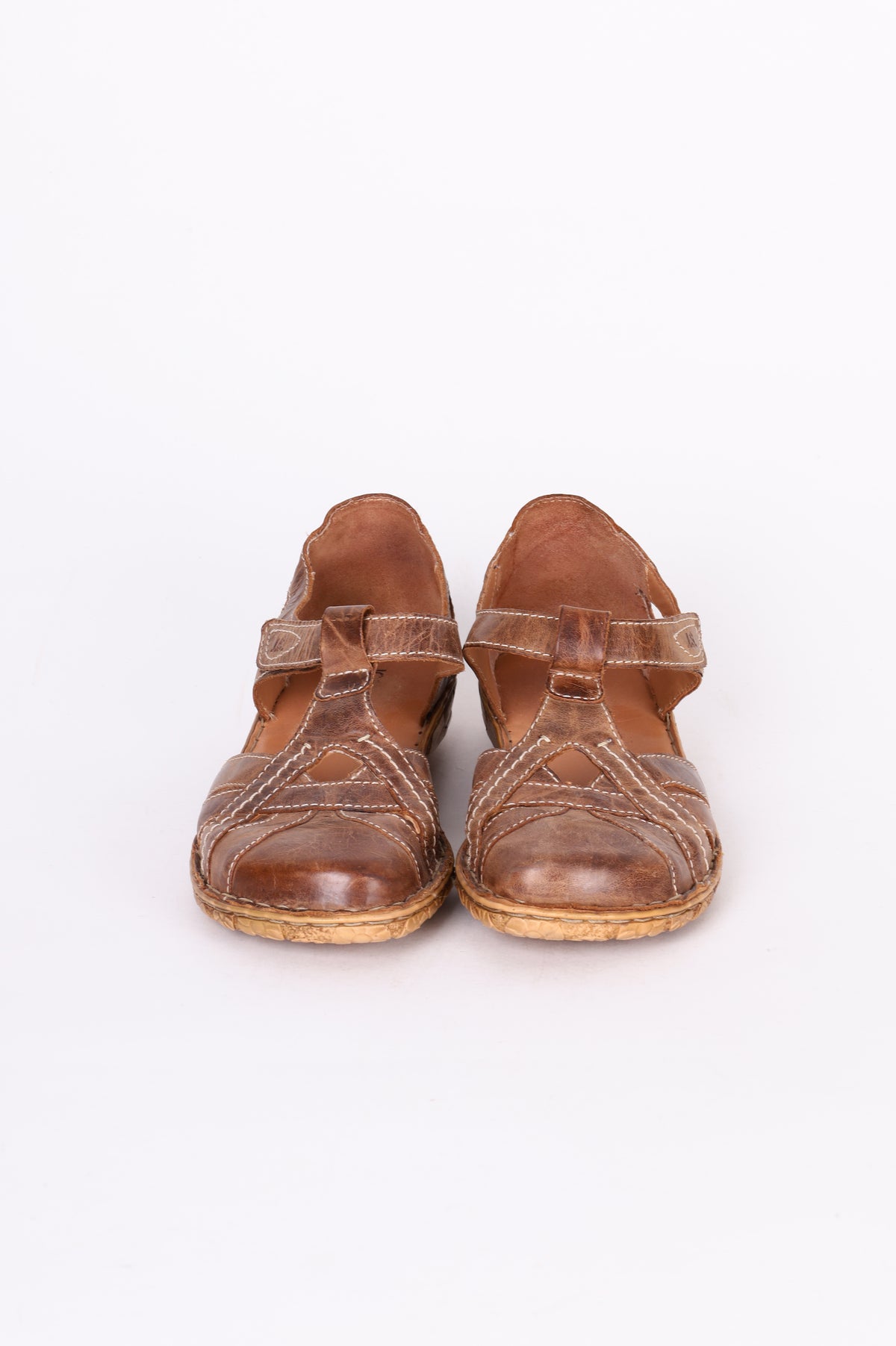 Josef Seibel Womens Brown Shoes Size EU 40