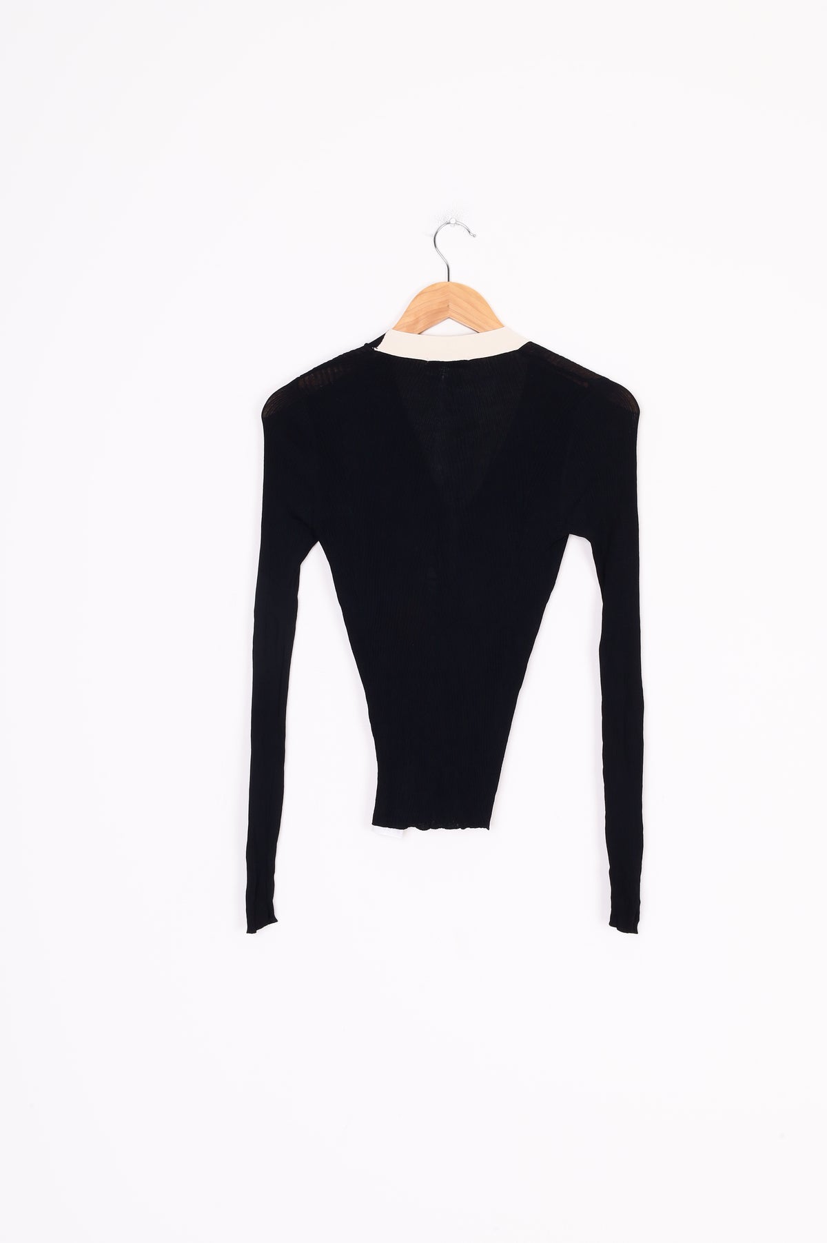 Sandro Womens Black Cardigan Size S