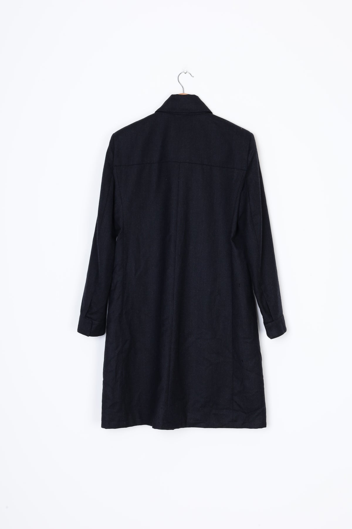 Helen Cherry Womens Grey Coat Size L