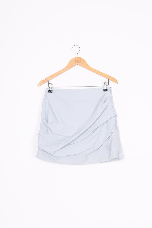 Paris Georgia Womens Grey Mini Skirt Size M