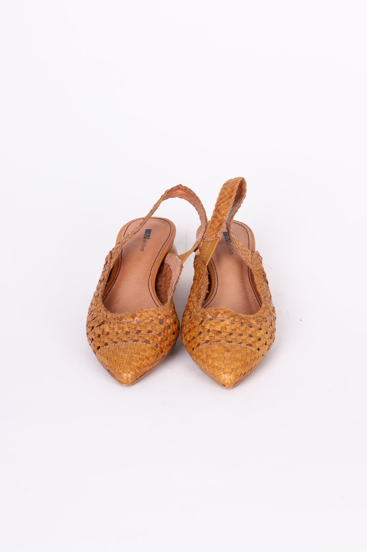 Matiko Womens Brown Heels Size EU 39