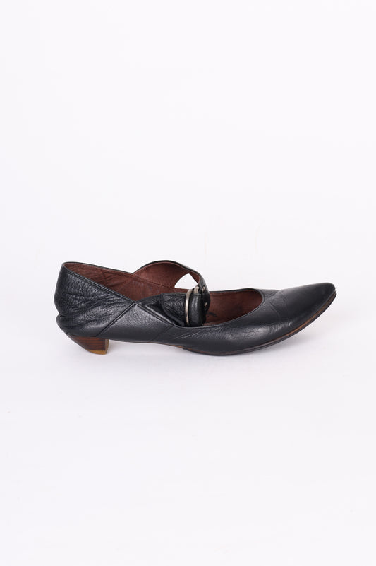 Rabokigoshi Works Womens Black Shoes Size EU 37