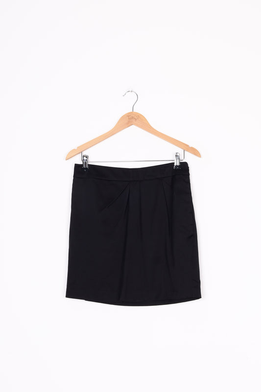Calvin Klein Womens Black Mini Skirt Size 2
