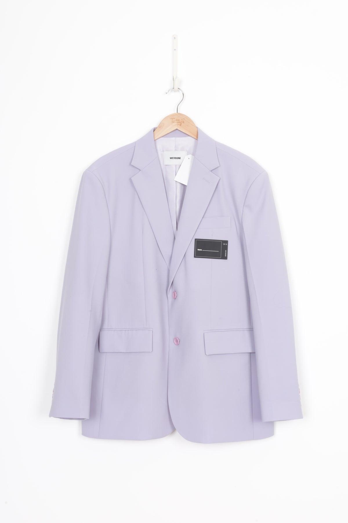 Welldone Mens Purple Blazer Size S
