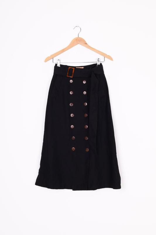 Albus Lumen Womens Black Skirt Size 6