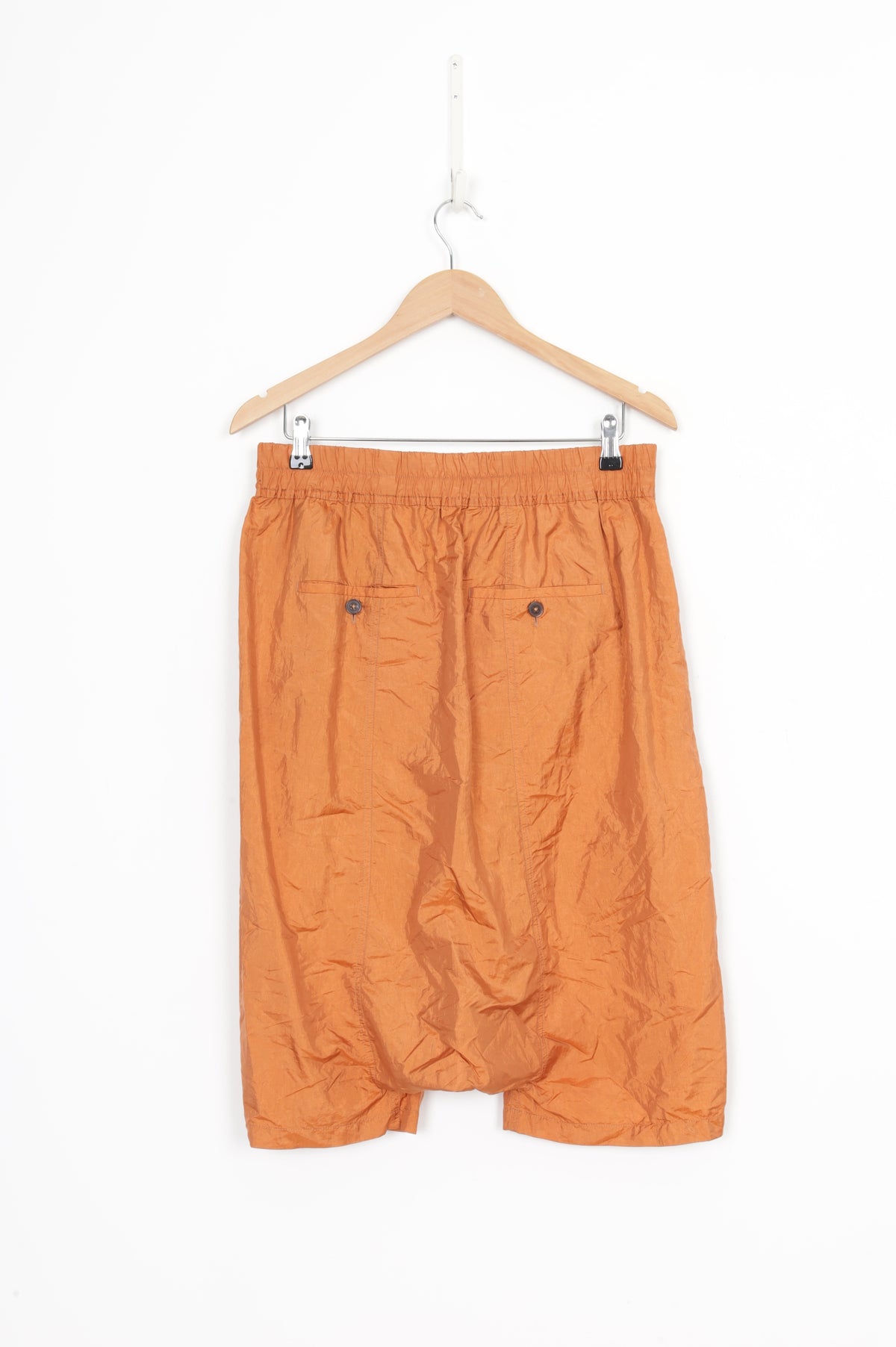 Jill Sander Womens Orange Shorts Size 36