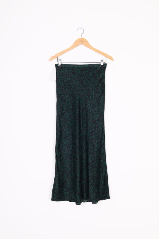 Bec & Bridge Womens Green Maxi Skirt Size 10